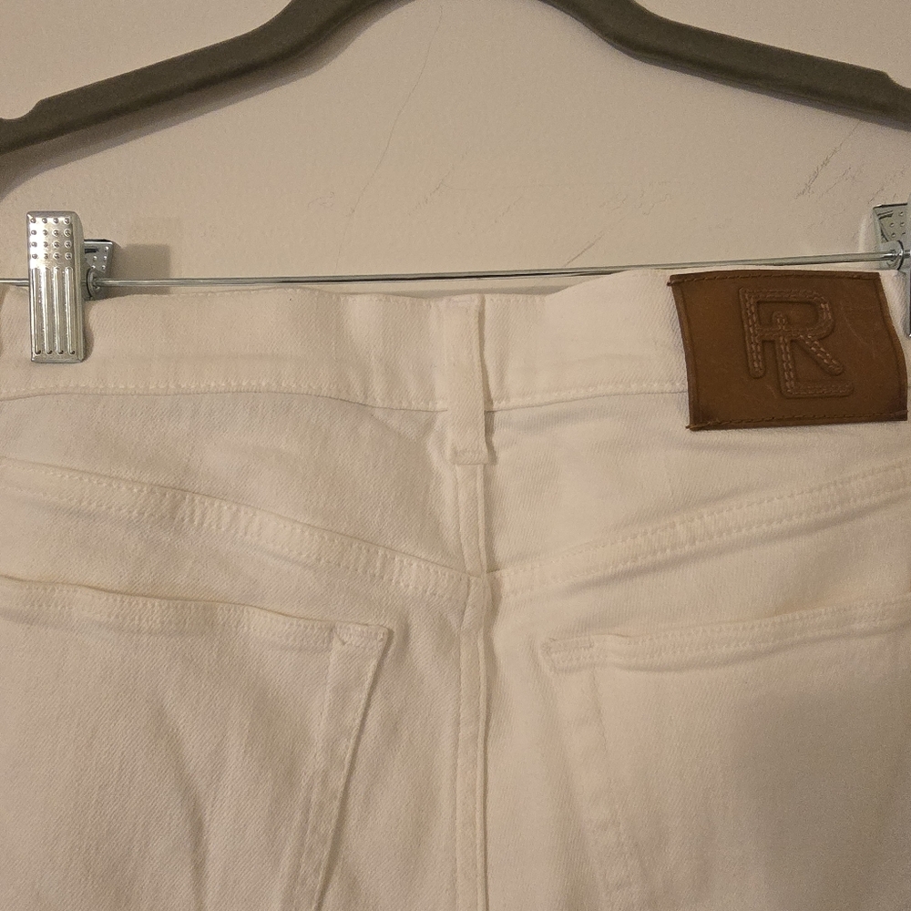 Ralph Lauren Purple Label Women's White Slim Fit Jeans 27 - Picture 4 of 9